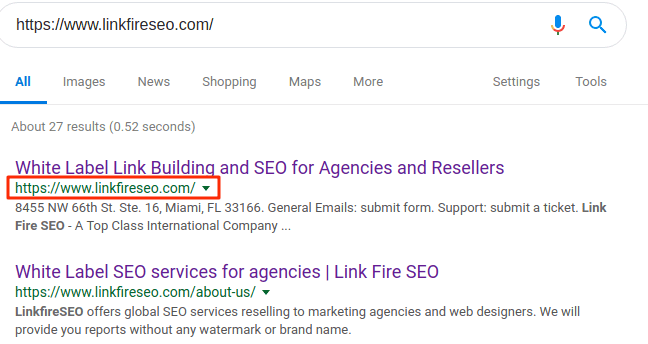 page indexing