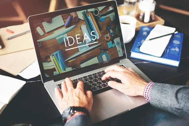 Businessman Working Ideas Creative Workplace Concept