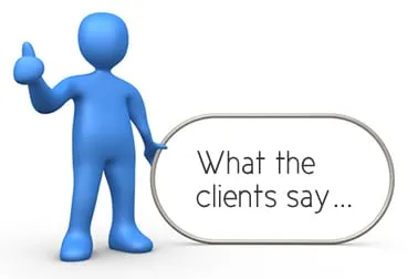 client reviews